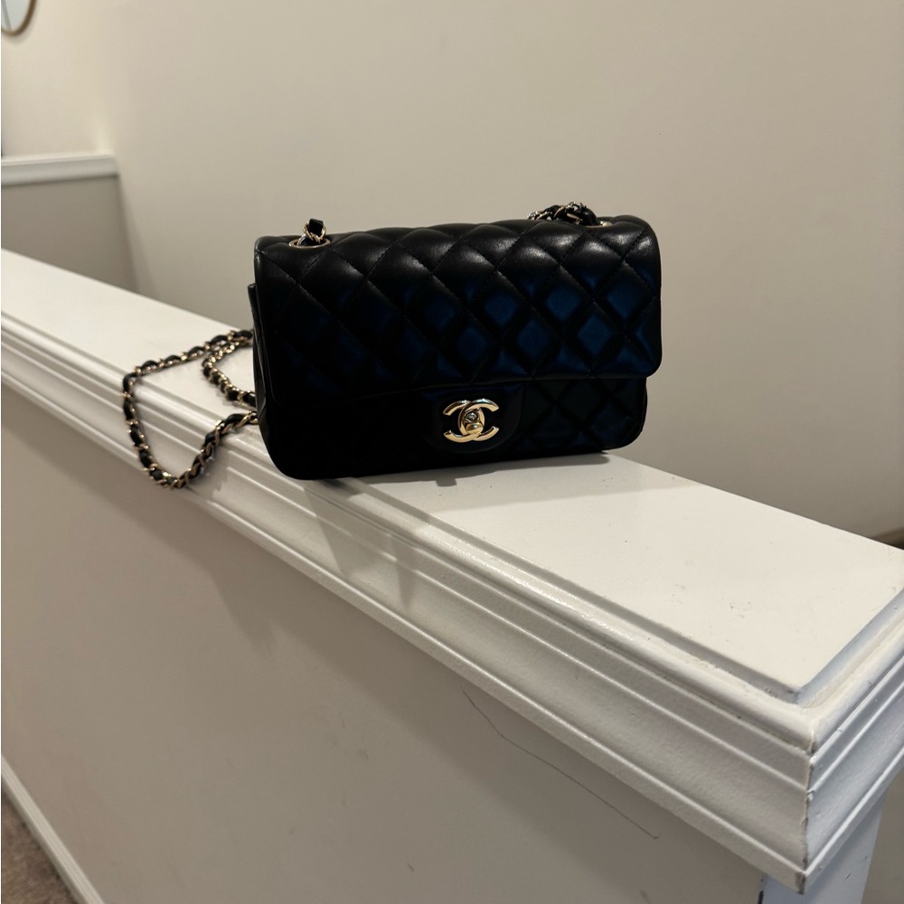 Chanel Mini Classic Flap with Gold Hardware